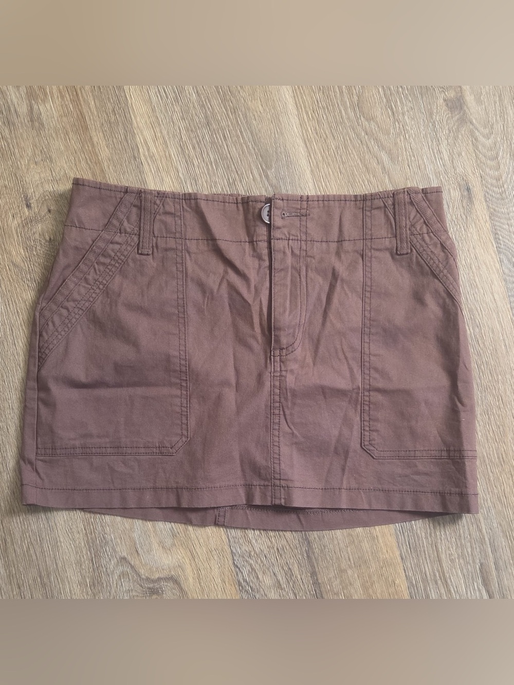 wild fable Brown Utility Mini Skirt